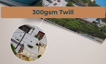 Twill paper for booklets