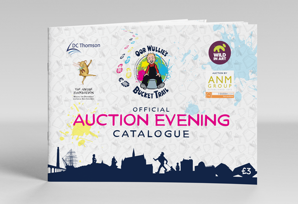 oor wullie auction evening print