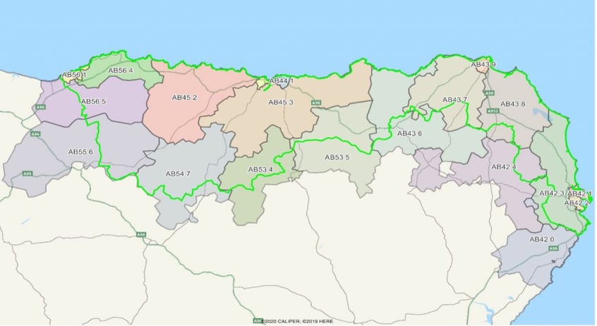North East Scotland - Aberdeenshire North &amp; Moray East Constituency