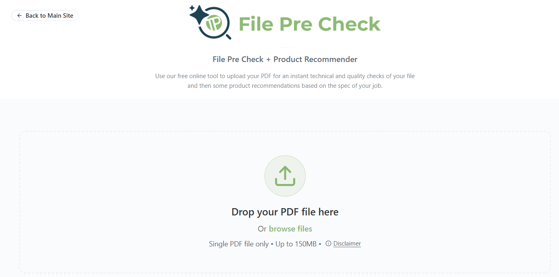 File Pre Check