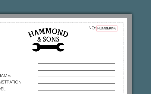 numbering