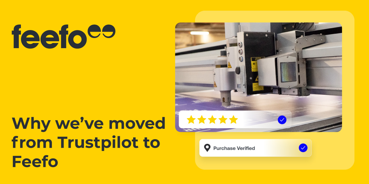 Why We’ve Moved from Trustpilot to Feefo: A Better Experience for You, and underpinned to support our sustainability ambitions.