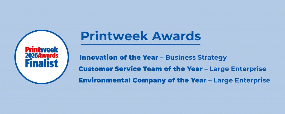 Tradeprint Shortlisted for Three Printweek Awards
