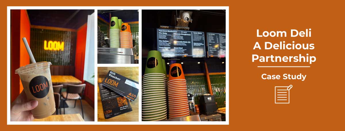 How Loom Deli Uses Print to Build Their Brand, One Cup at a Time