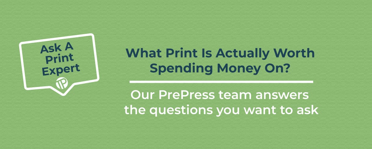 What Should I Prioritse In Print?