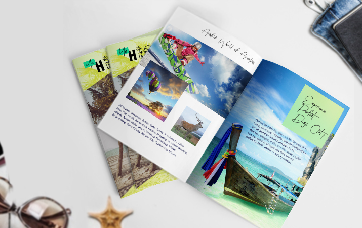 Tourist information leaflet