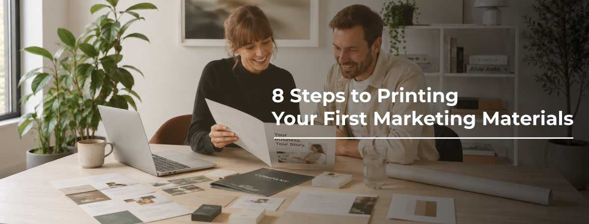 8 Steps to Printing Your First Marketing Materials