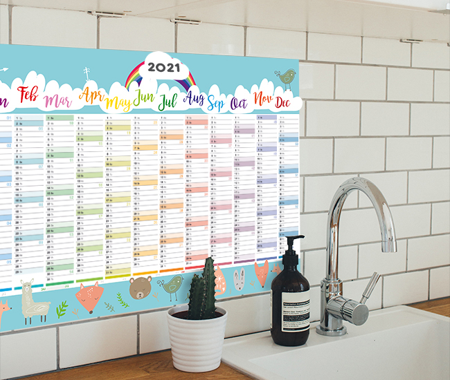Family wall planner