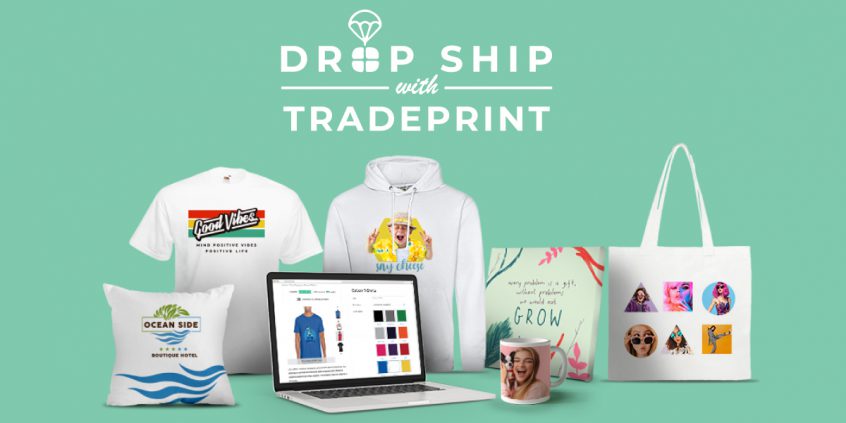 drop shipping with tradeprint